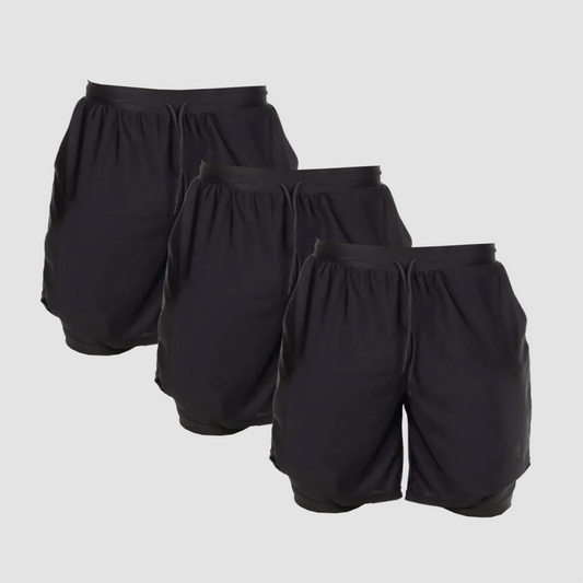 3 PACK SHORTS